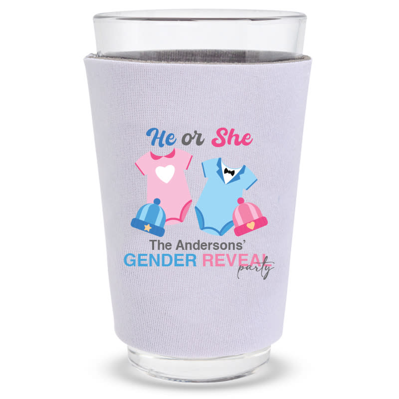 Full Color Foam Pint Glass Sleeves 6
