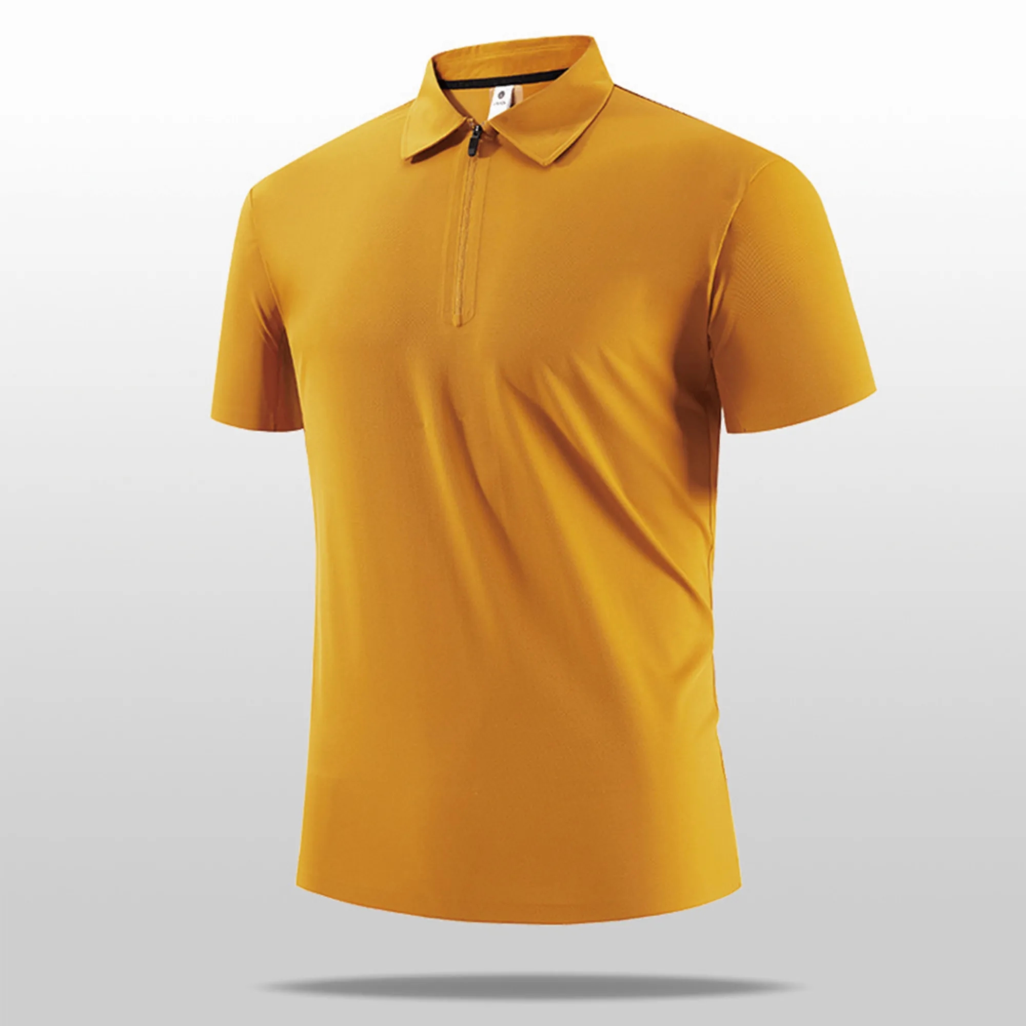 Half Zip Quick Dry Stand Collar POLO Shirt 2
