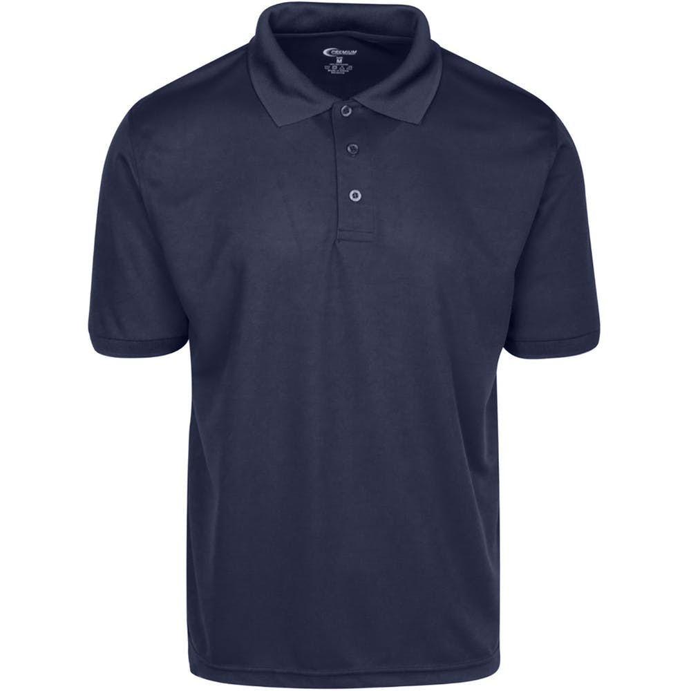 Men's Polo Shirts - Navy XL Moisture Wicking 2