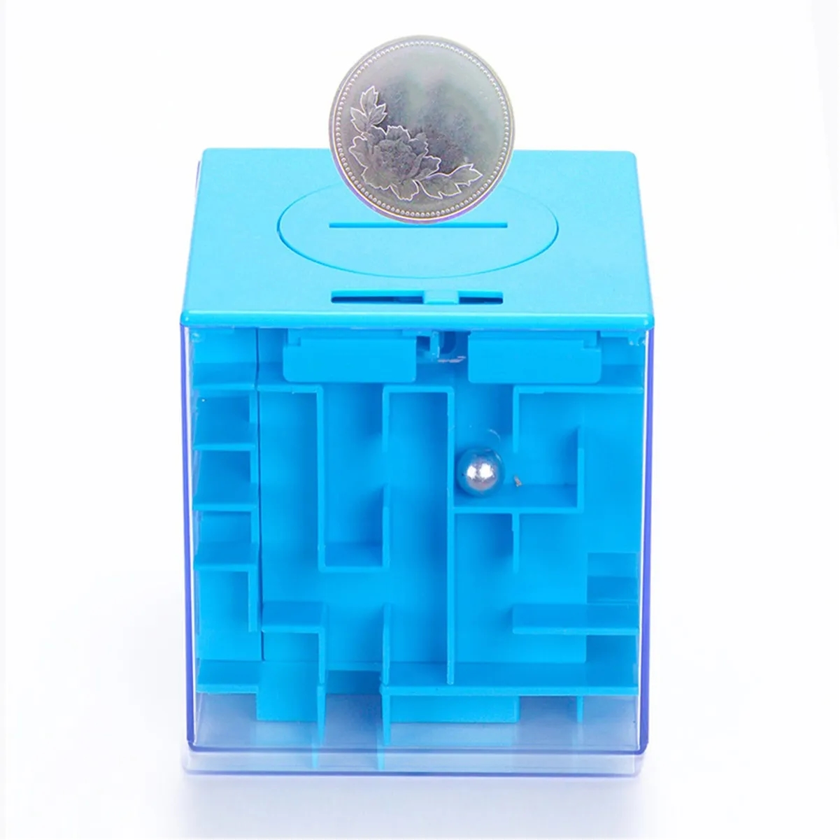 3D Puzzle Maze Money Bank Box 4