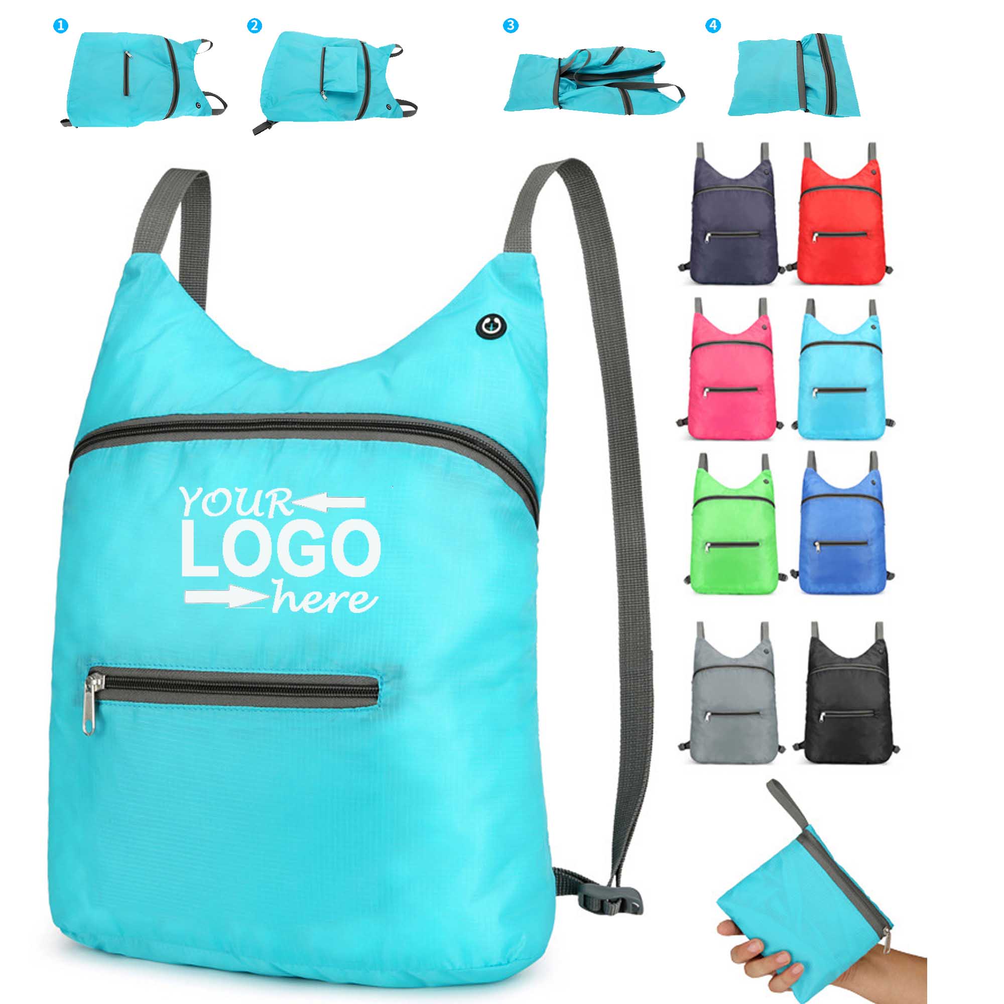 Sport Hiking Backpack with Earphone Slot 2