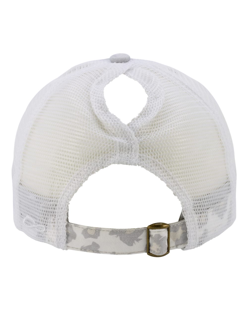Women's Printed Bill with Mesh Back Cap - JANET 9