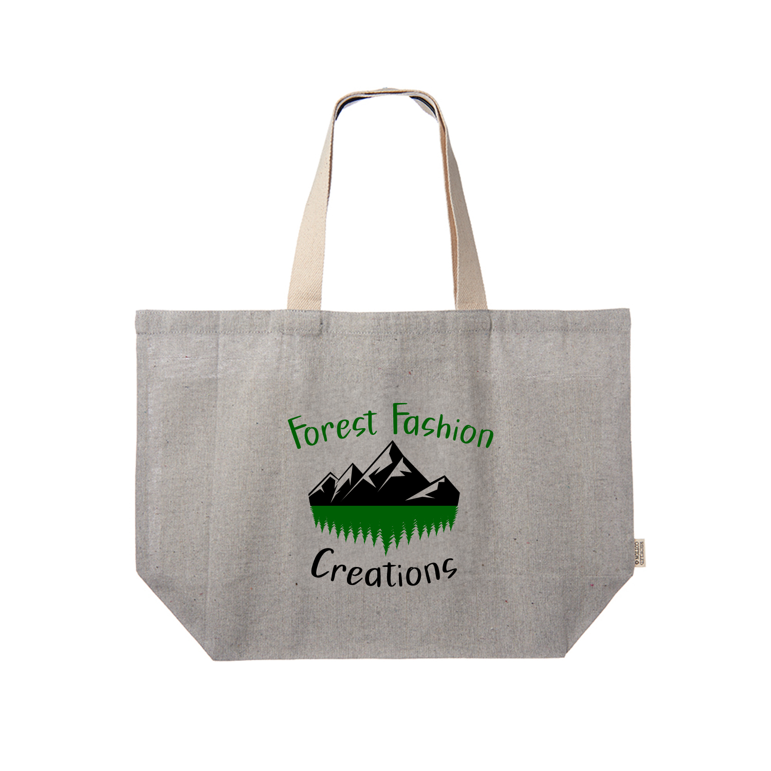 Eco Jumbo Tote Bag (2 Color Imprint) 6
