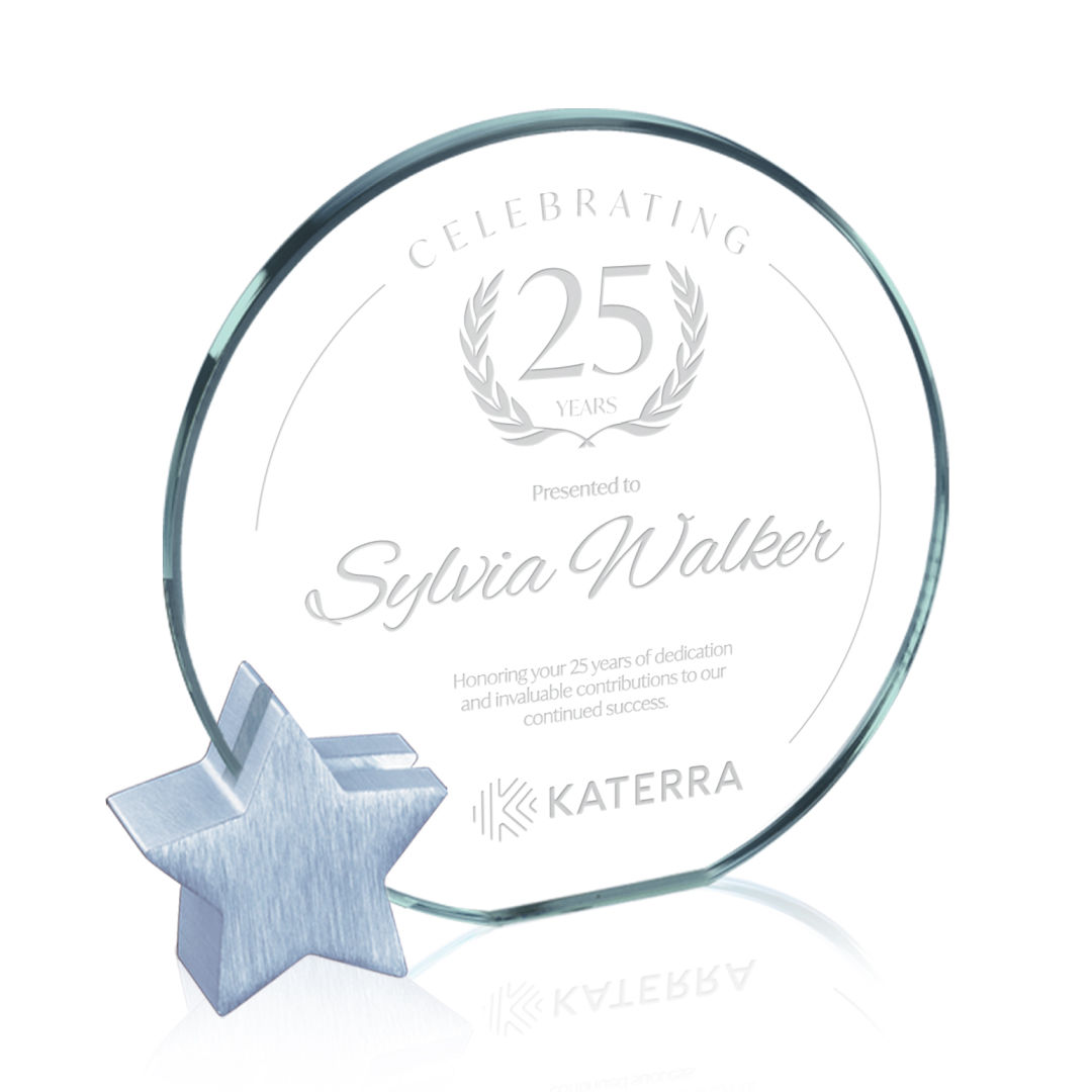 Verdunn Award - Jade/Silver Star 7