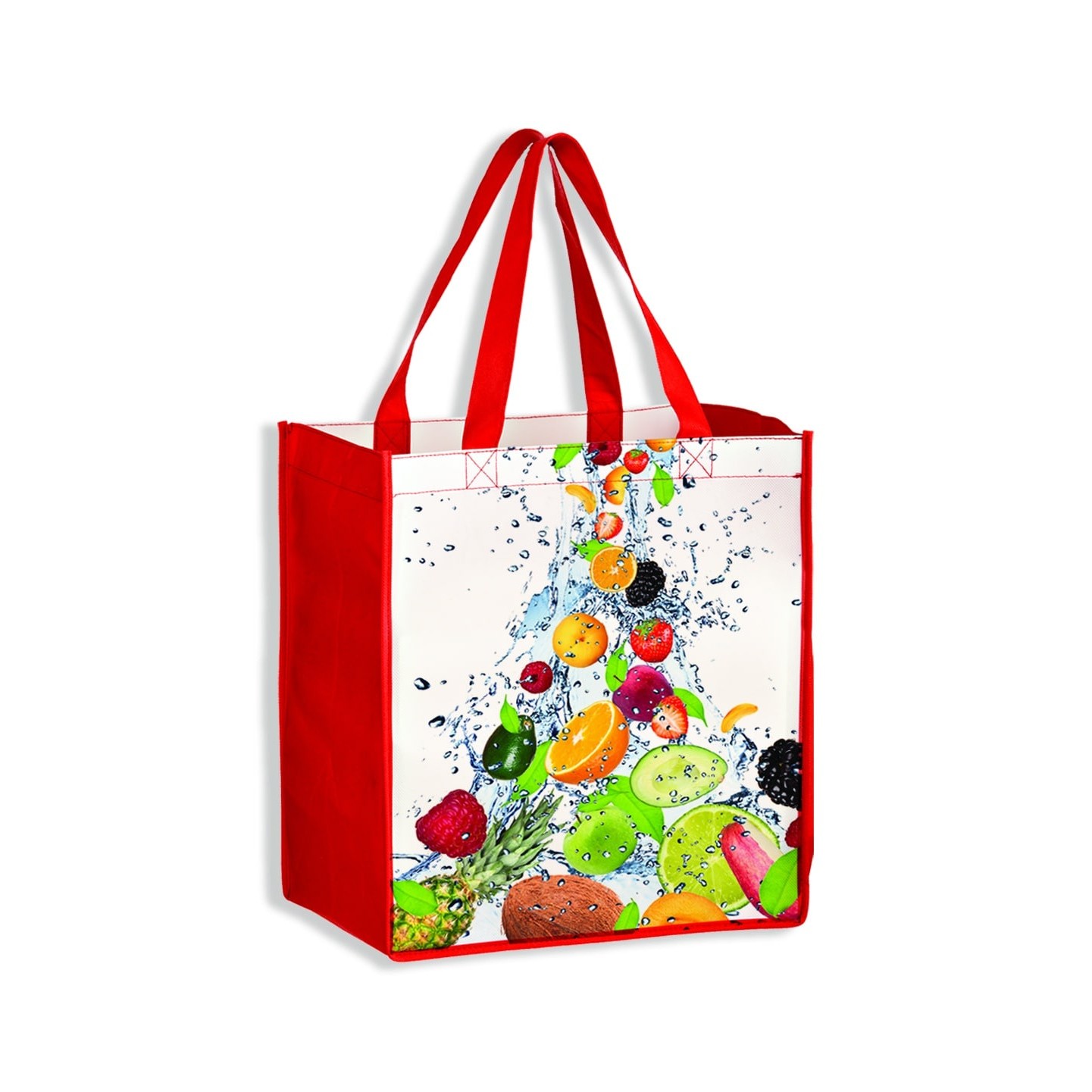 Laminated Non-Woven Tote Bag 12" W X 8" D X 13" H 7