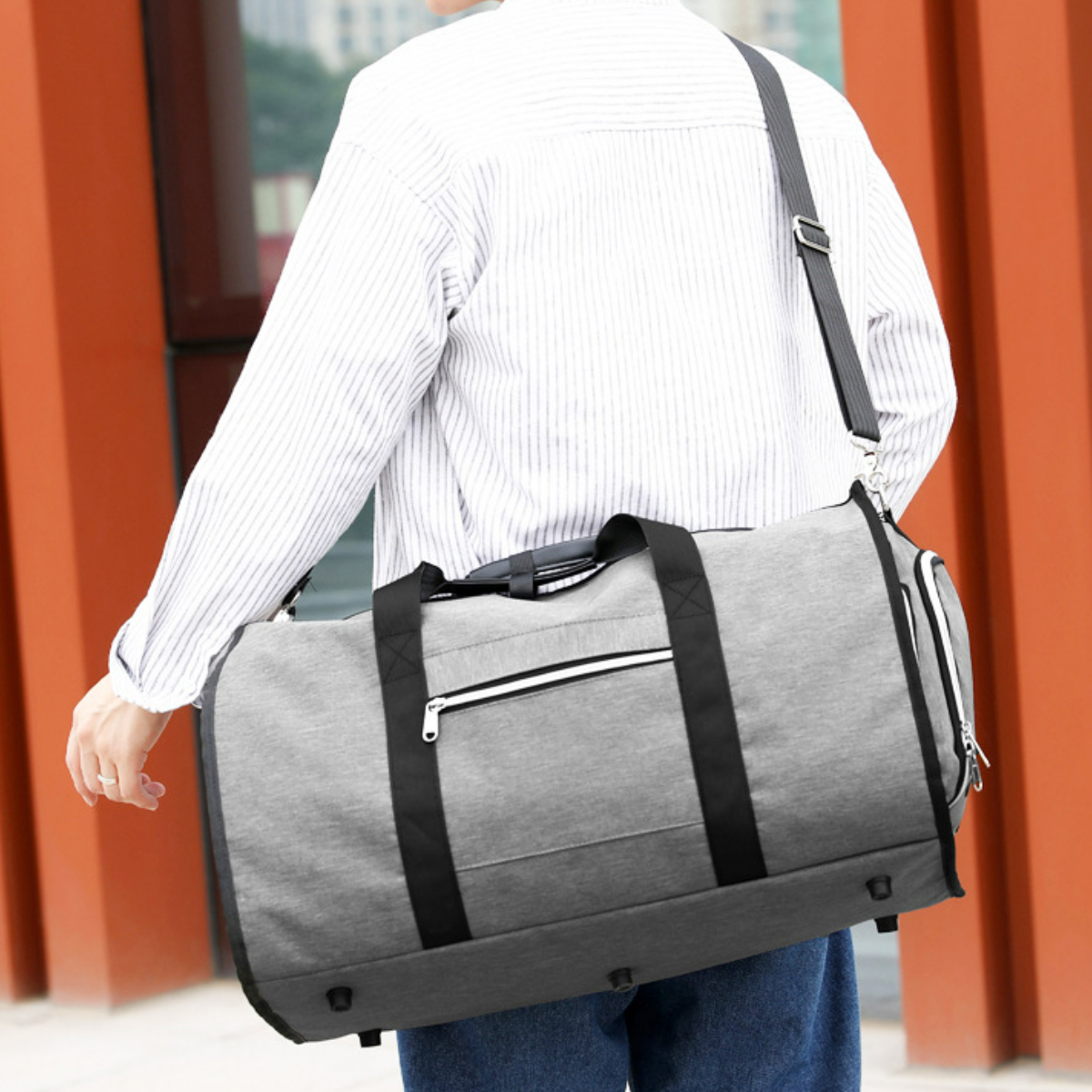 35LTravel Business Gym Duffel Bag with Carry Handles 3