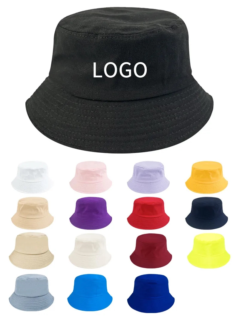 Custom Logo Bucket Hats Wholesale - Bulk Cotton Promotional Sun Hats for Events 2