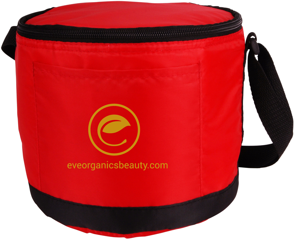 Insulated 6 Can Cooler Bag - Round