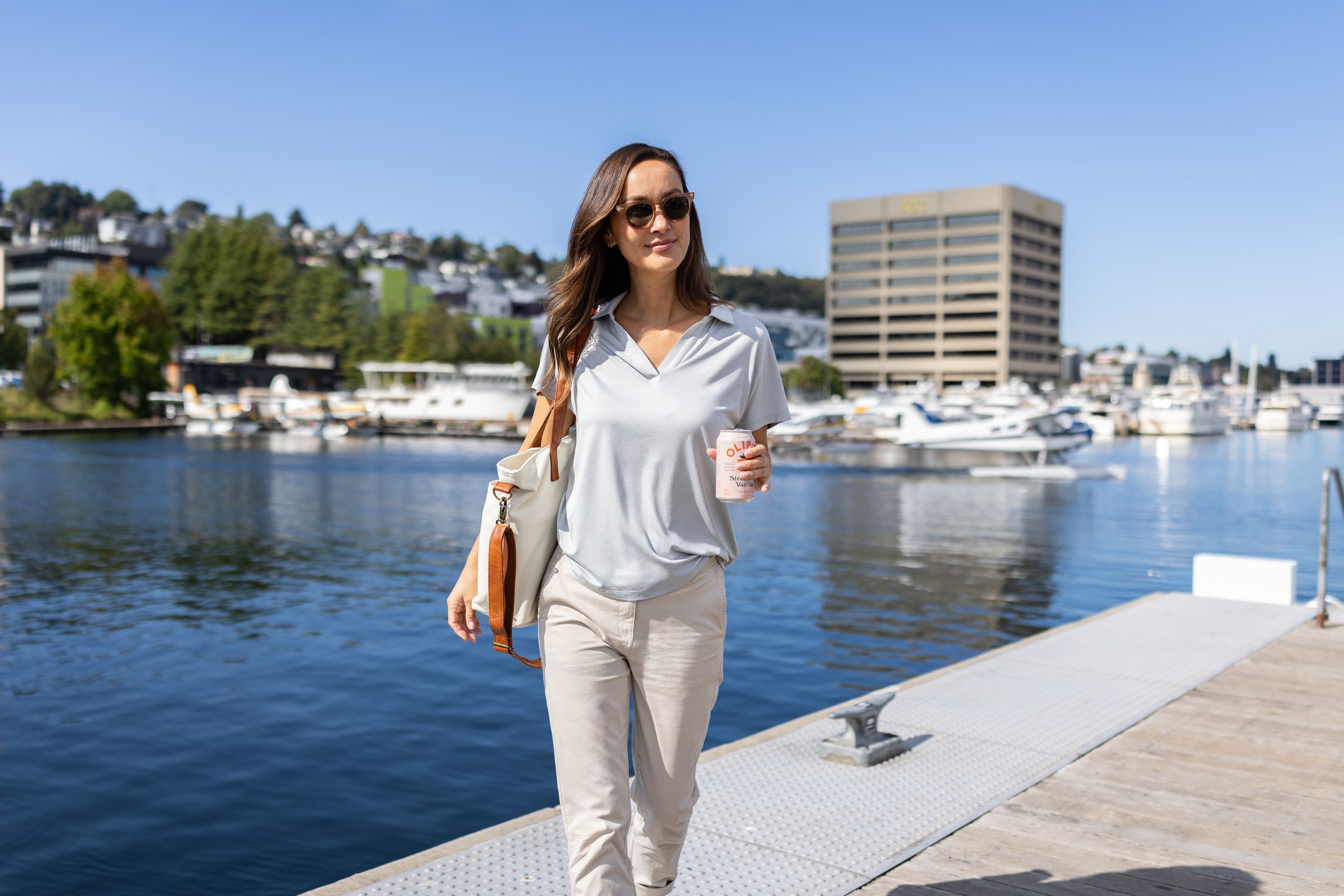 Coastline Epic Comfort Eco Recycled Womens Dolman Polo