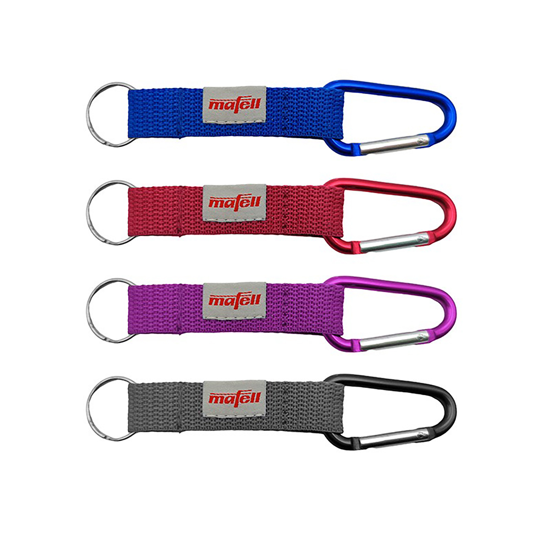 Polyester keychain With Woven Label 2