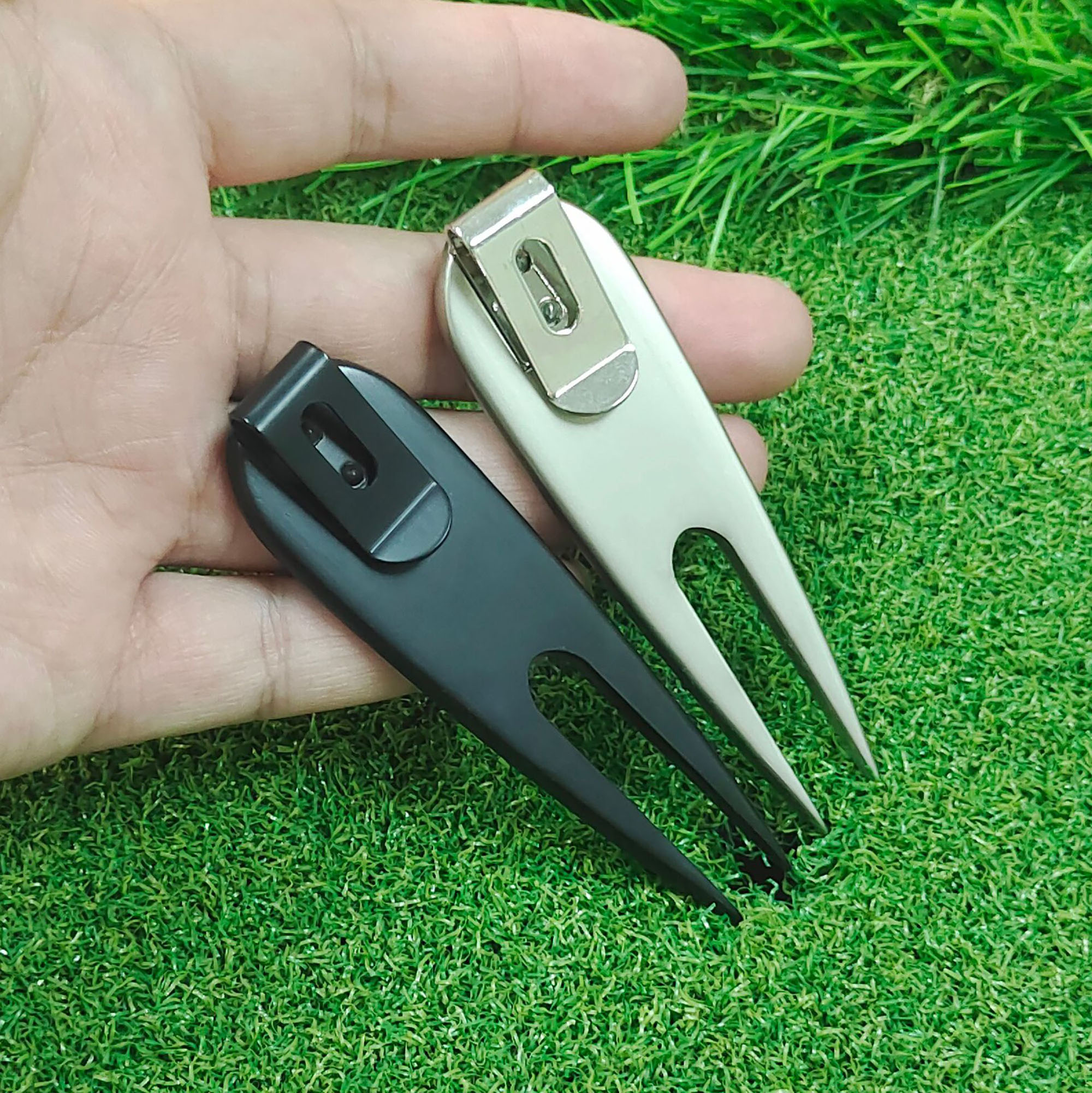 Metal Golf Divot Repair Tool with Ball Marker 5