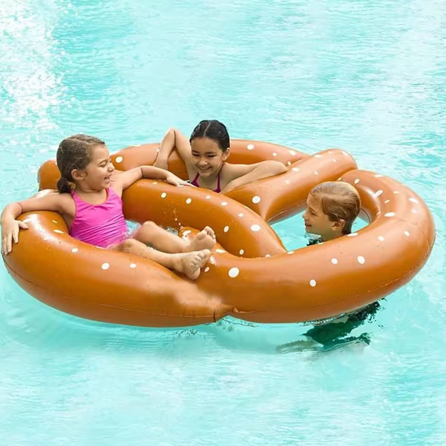PVC Inflatable Bread Swimming Pool Float 4