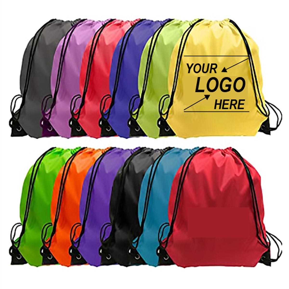 Custom Polyester Drawstring Bag