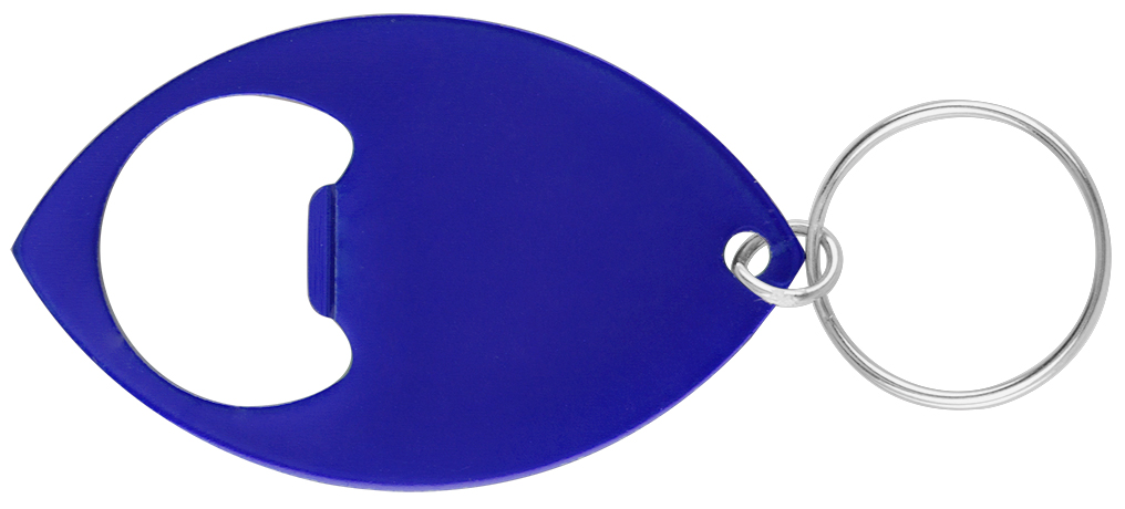 Football Shaped Bottle Opener w/ Key Ring 2
