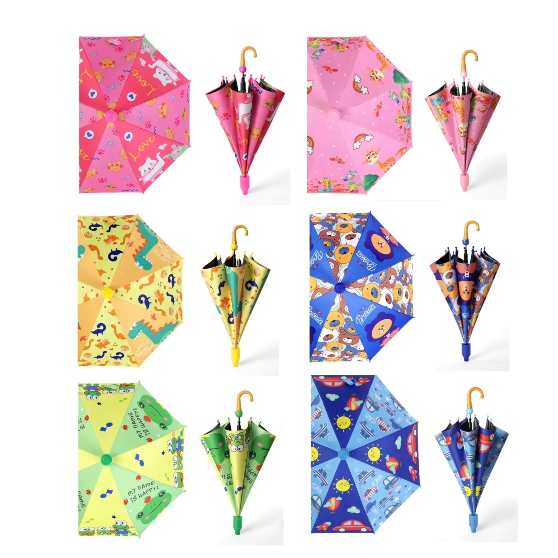 Automatic UV Protection Long Handle Umbrella 2