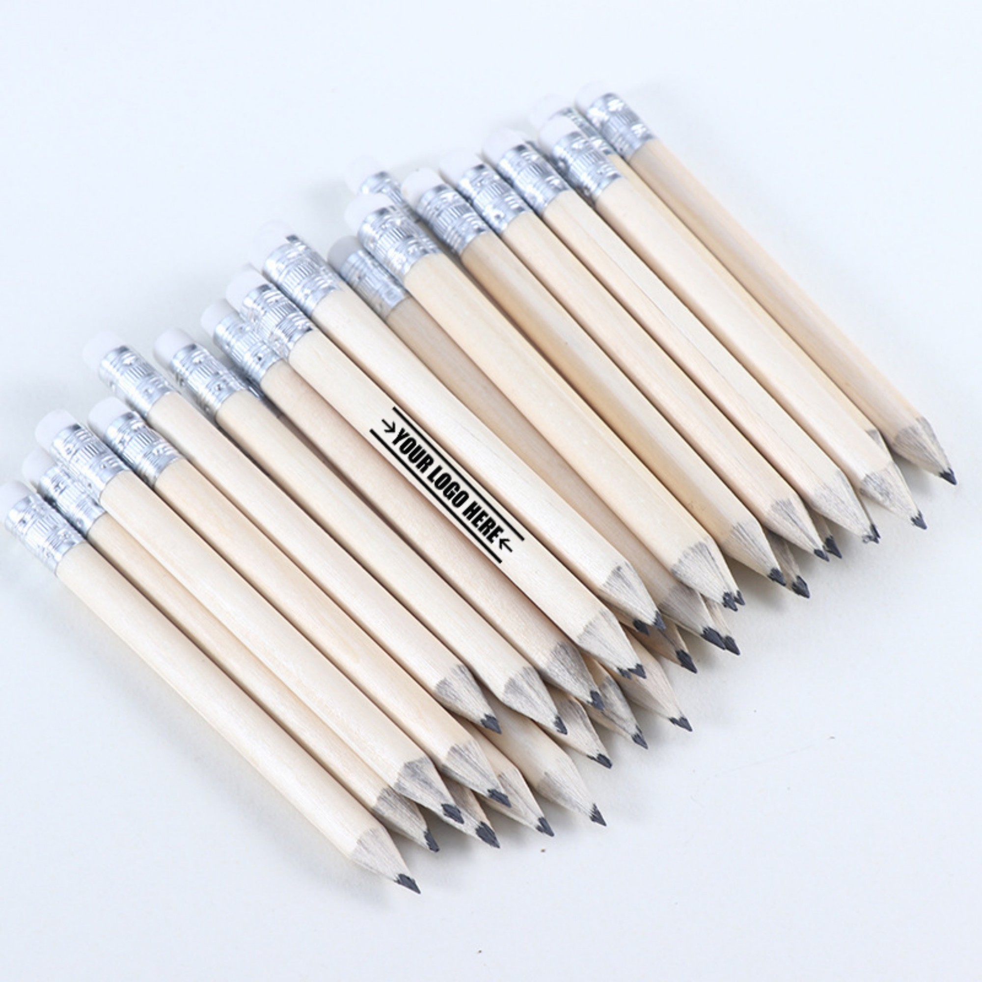 Wooden Pencil With Eraser Tip 3