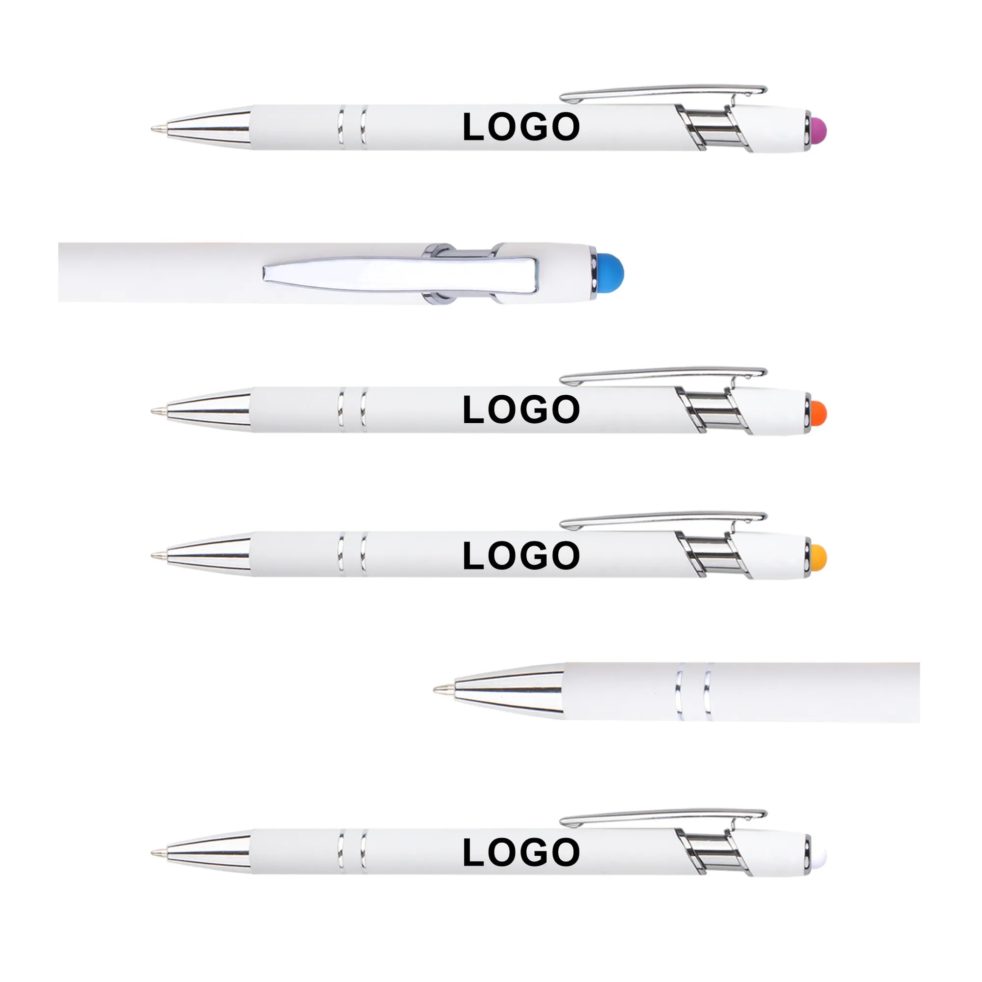 Aluminum Push Ballpoint Pen 6