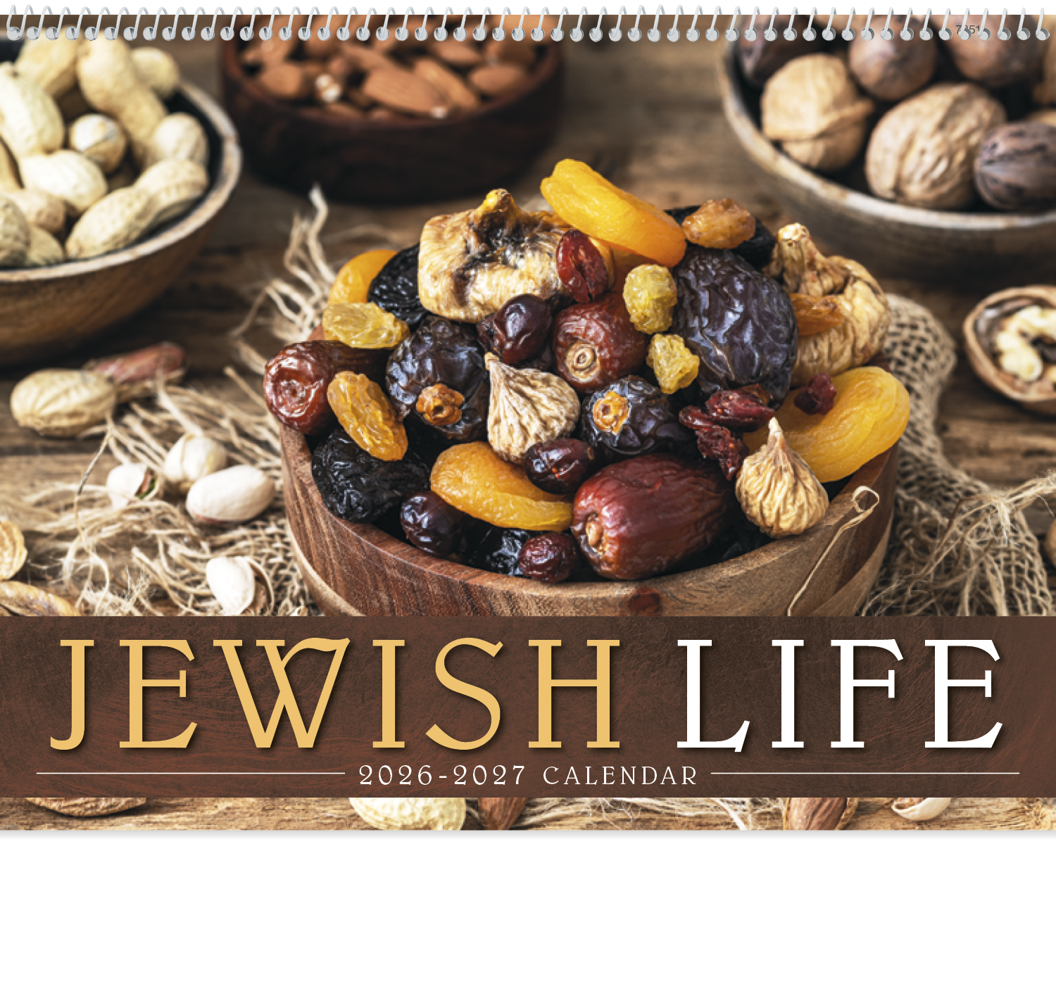 Good Value™ Jewish Life - Spiral Calendar 63