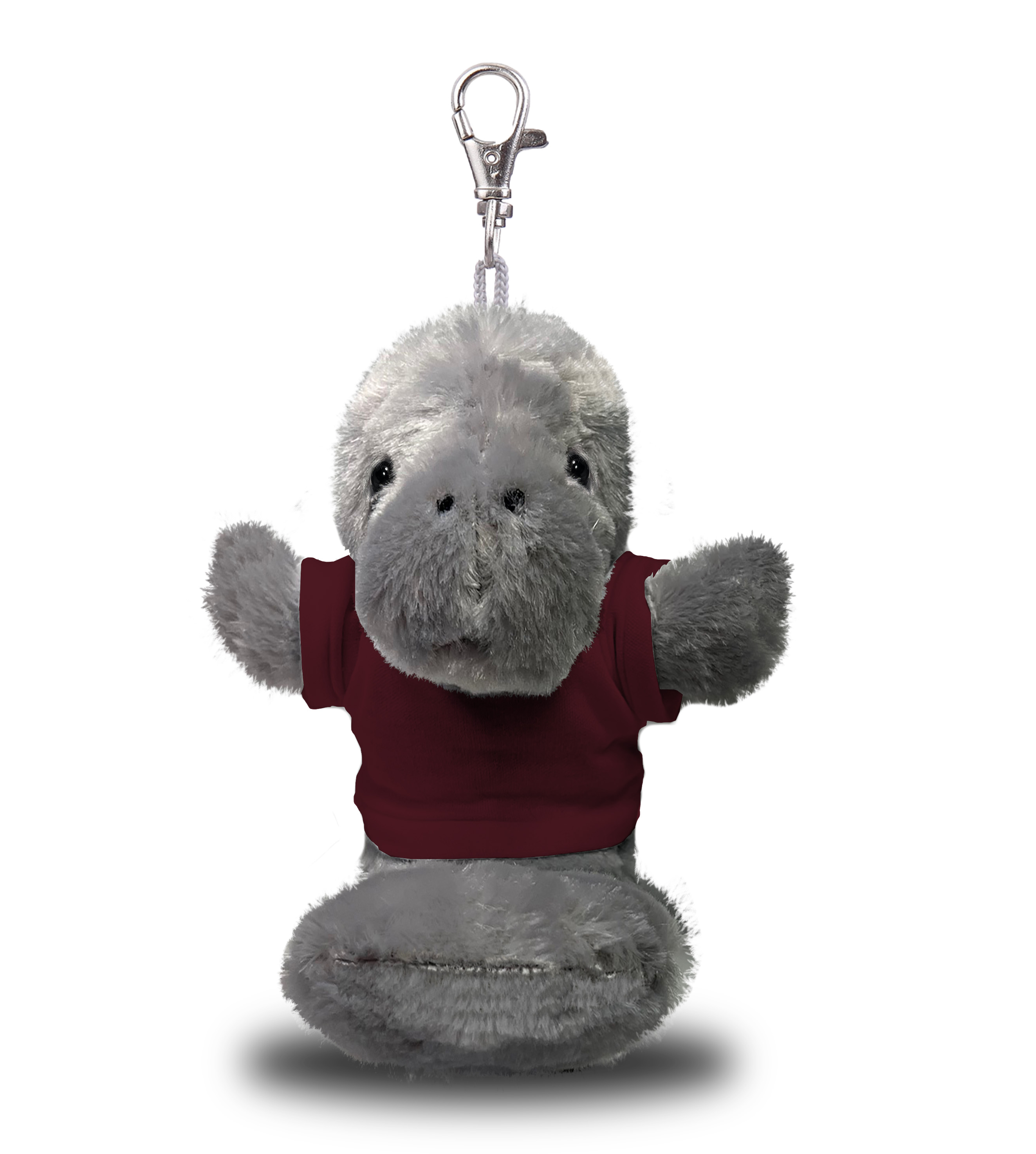 Plush Manatee Keychain with T-Shirt 19