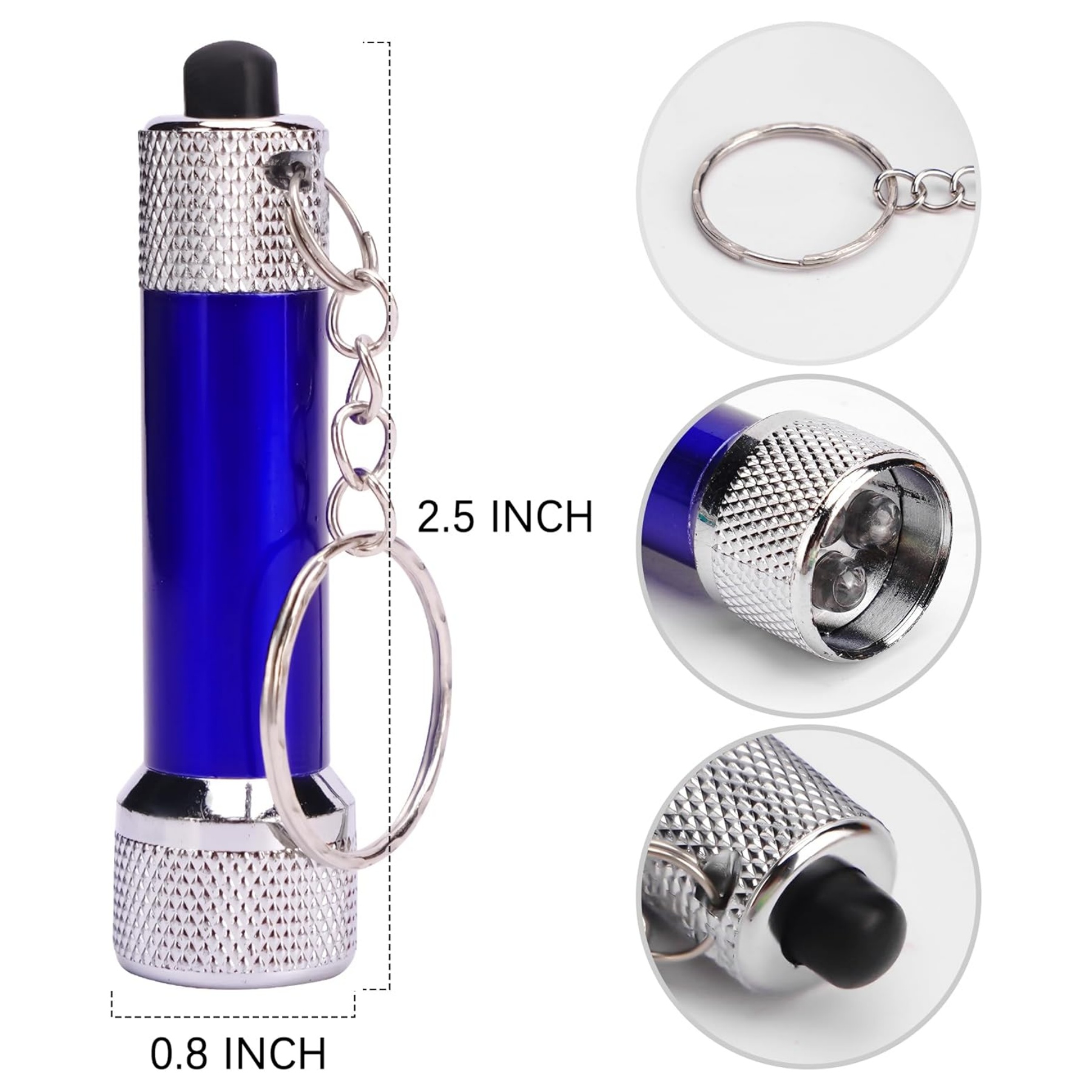 Mini LED Flashlight Keychain 1