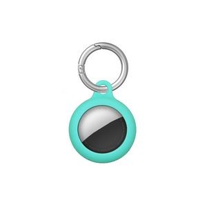 Versatile Silicone Airtag Keychain Holder Key Ring With Metal Carabiner 19
