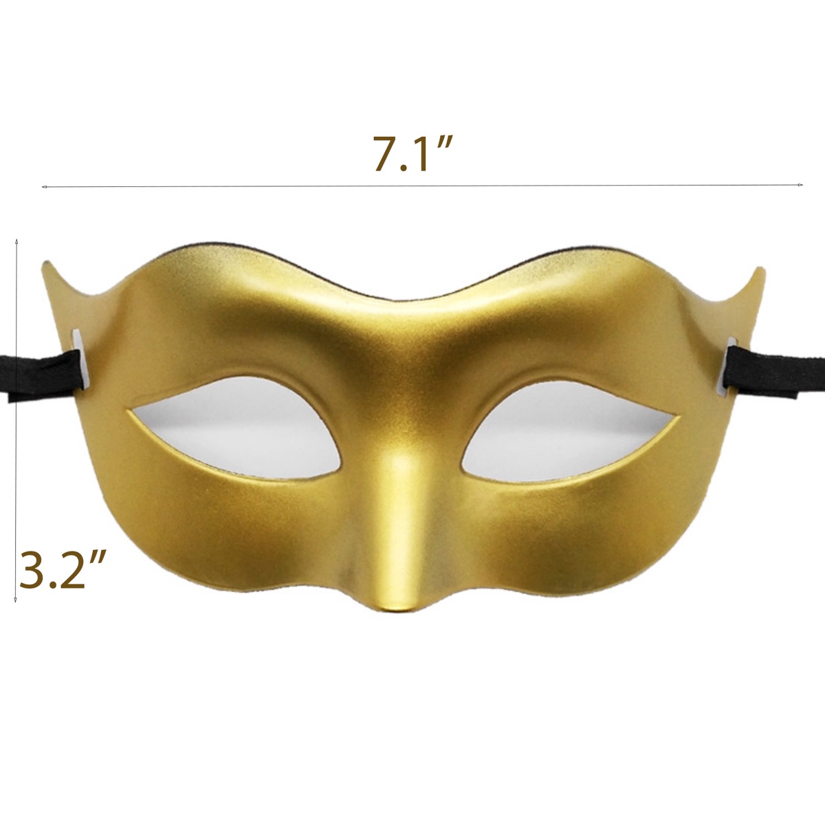 Halloween Half Face Venetian Mask Cosplay Costume 1