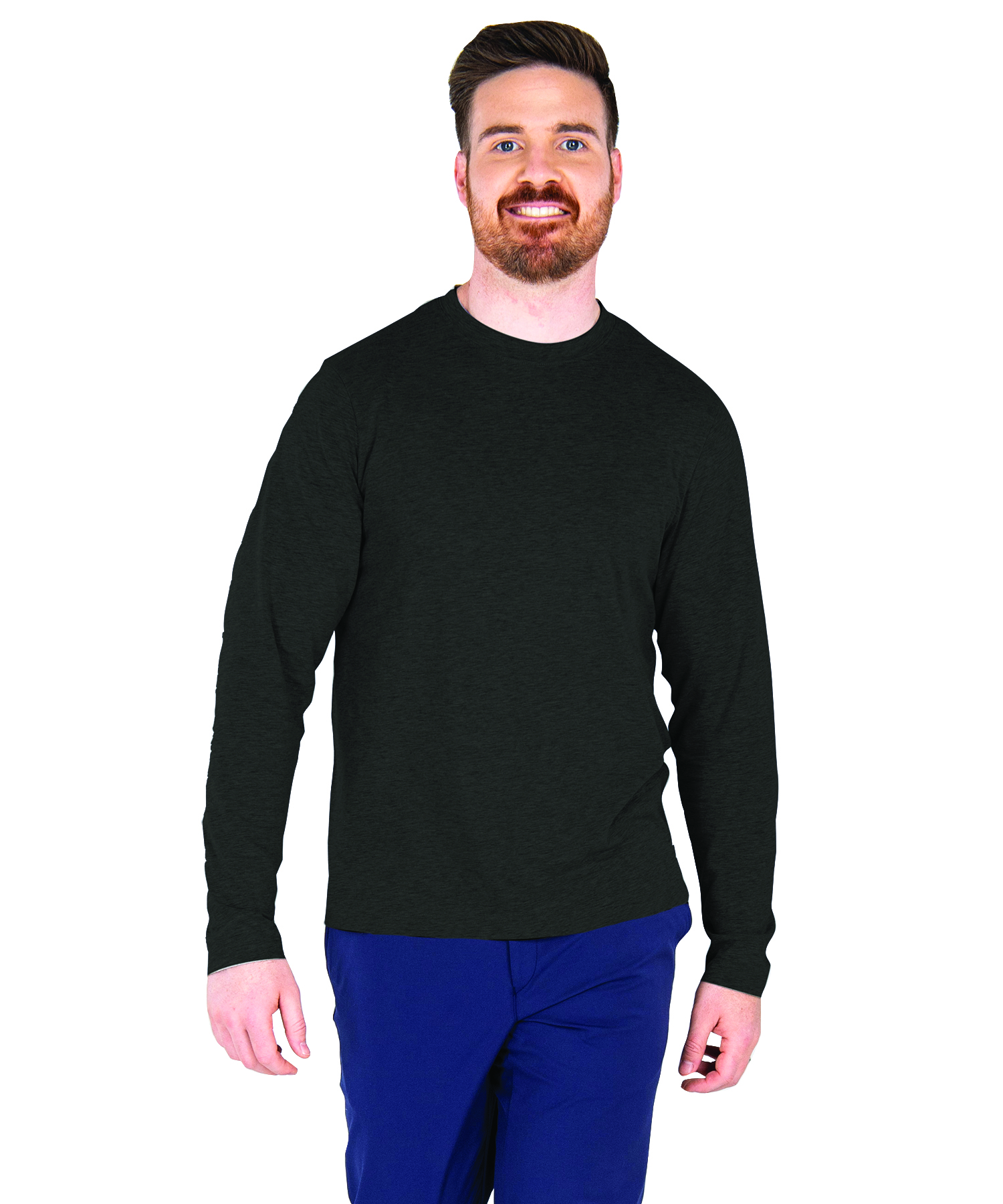 Men's Comfort-Core Long-Sleeve Crew