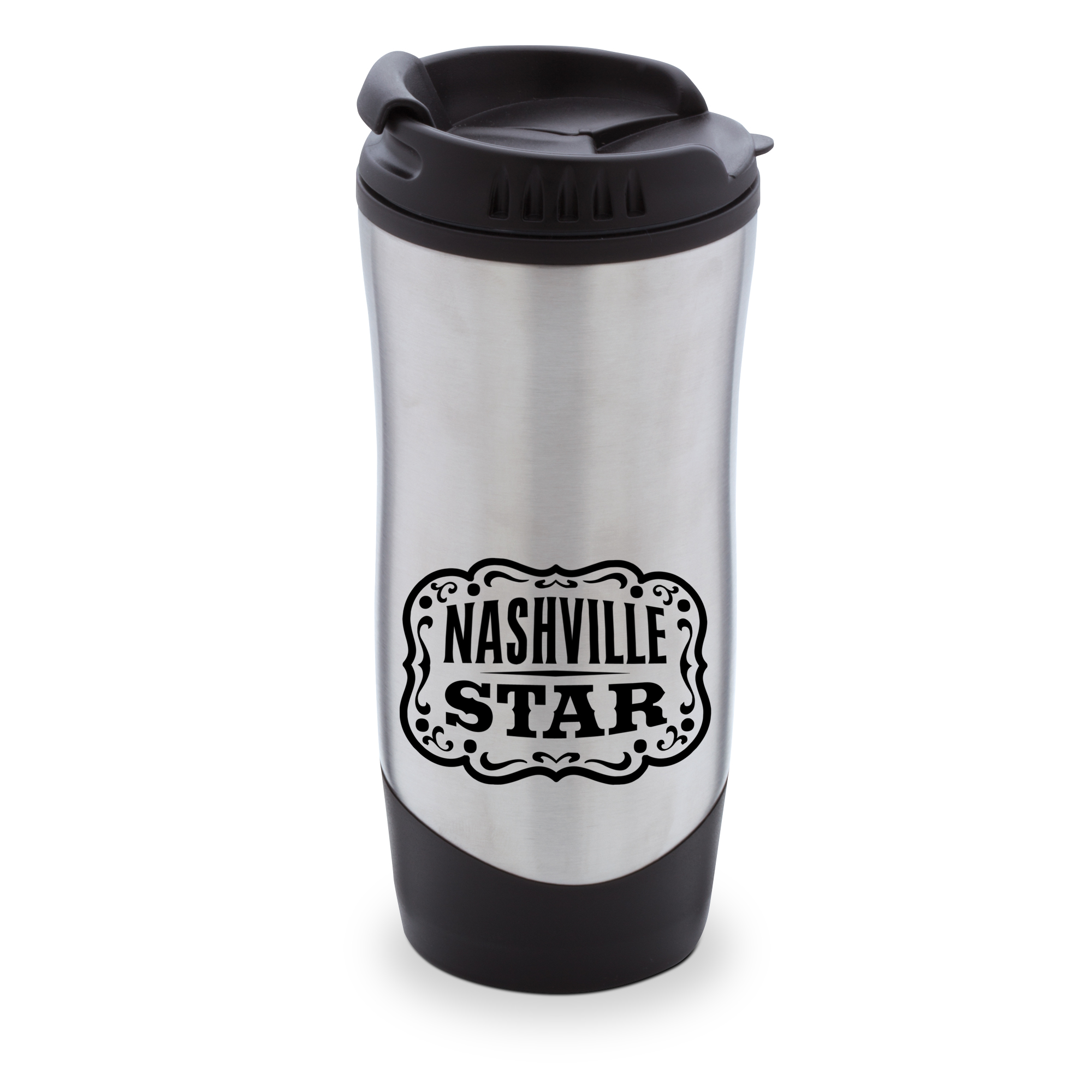 16 Oz. Wavelength Stainless Steel Tumbler w/Plastic Liner 4