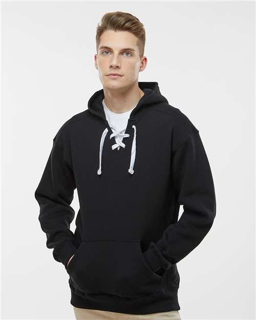 Men's Sport Lace Hooded Sweatshirt - 8830, custom hoodie or sweatshirt with logo imprint 85