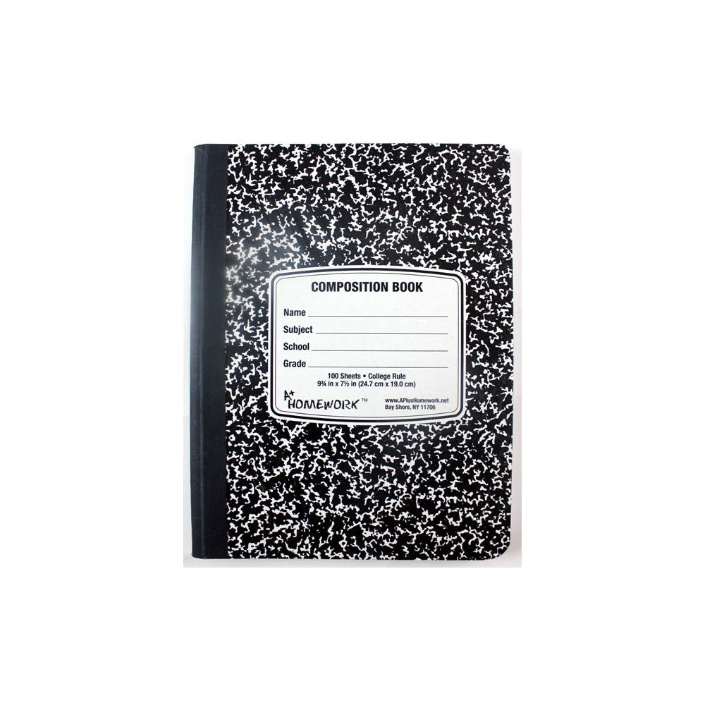 Marbled College Ruled Composition Notebooks - 100 Sheets 2
