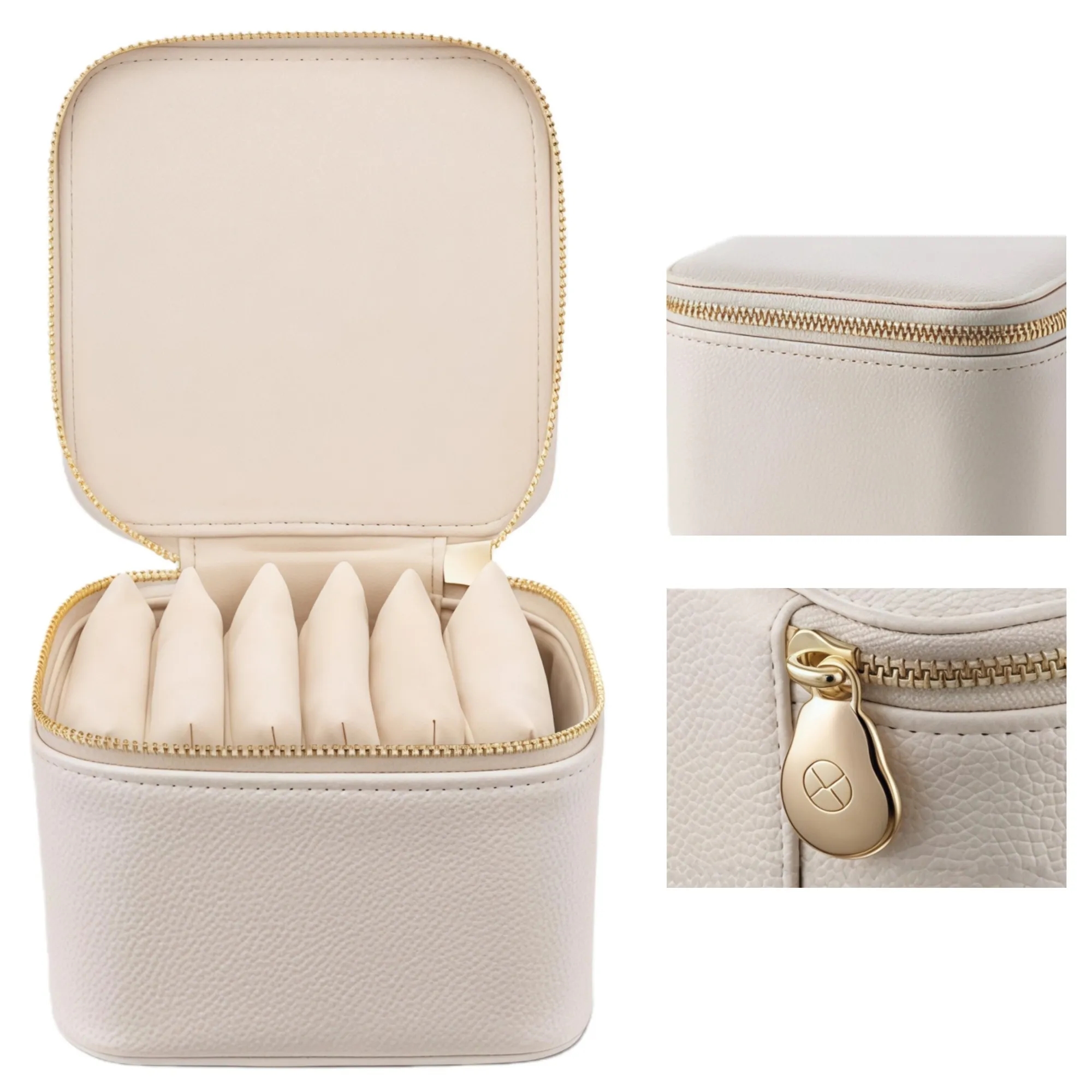 Womens Leather Jewelry Box Wedding Bridal 2