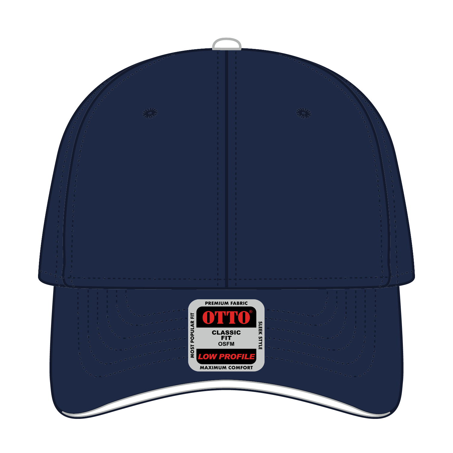 OTTO CAP® 6 Panel Low Profile Baseball Cap 9