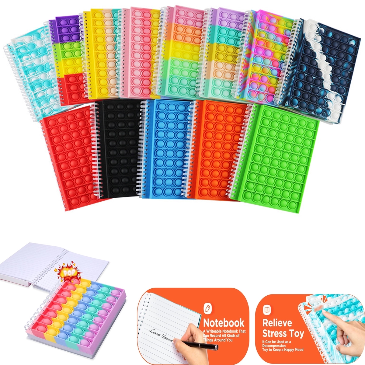 Bubble Fidget Toy Notebook 2