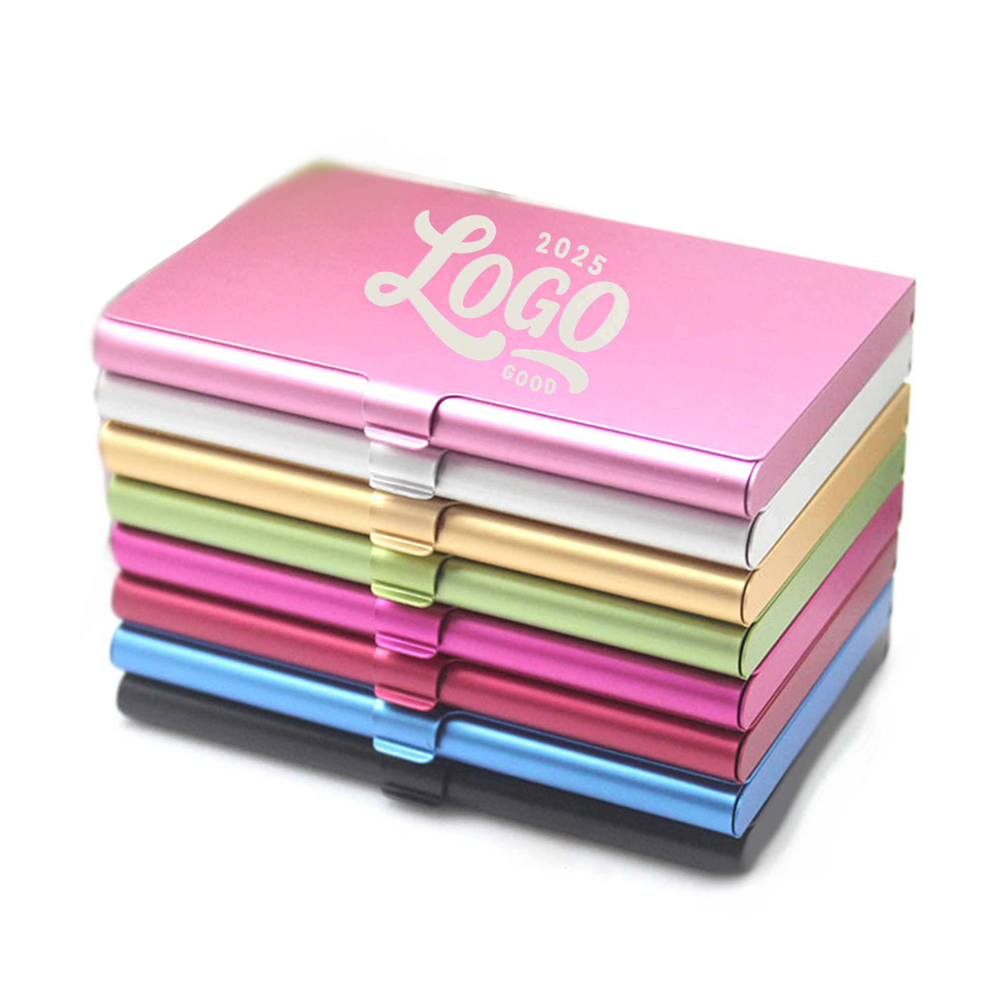 Aluminum Alloy Hinge Business Card Holder 3