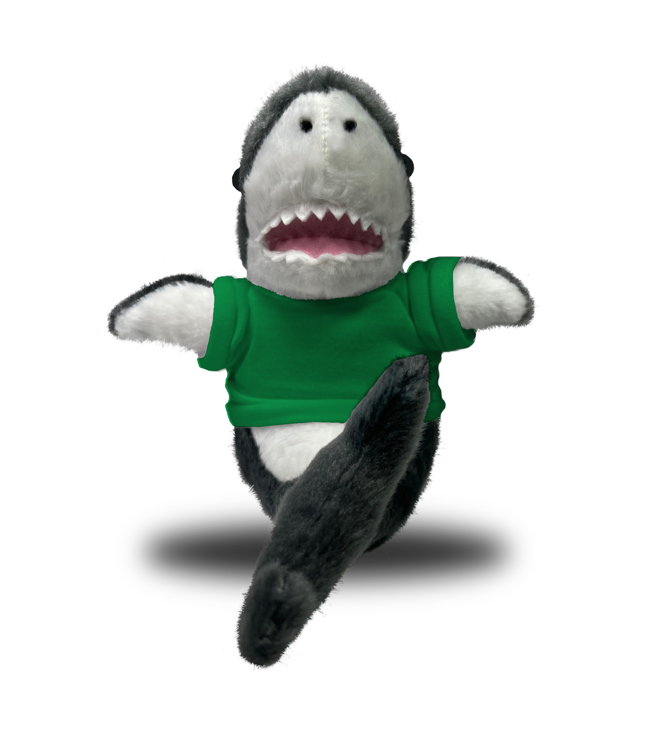 Plush Sitting Great White Shark 16