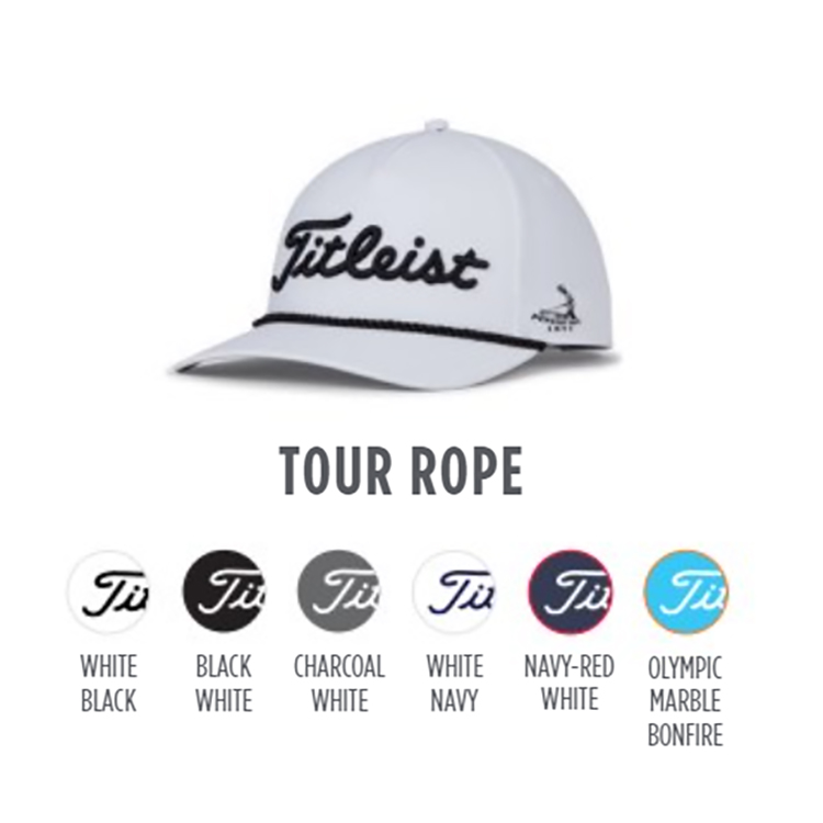 Titleist Tour Rope Golf Hat 2