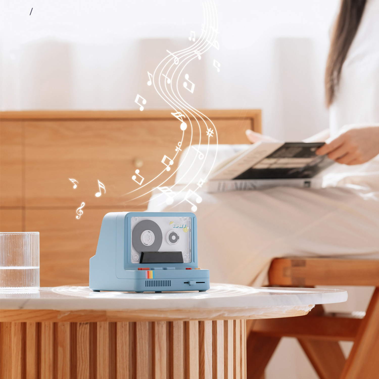 Magnetic Retro Bluetooth Speaker 6