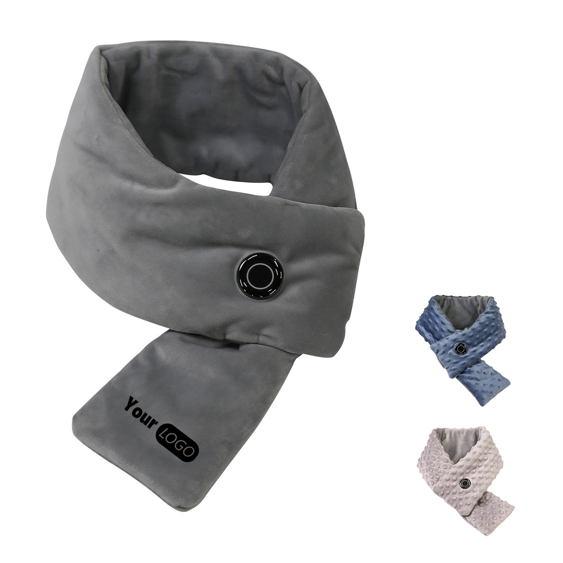 Polyester Heated And Warm Neck Protection Scarf 2