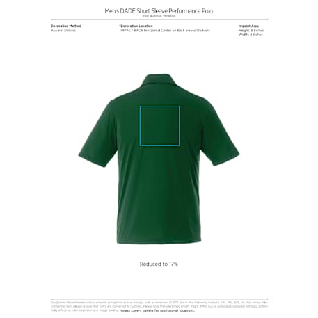 Men's DADE Short Sleeve Polo 988