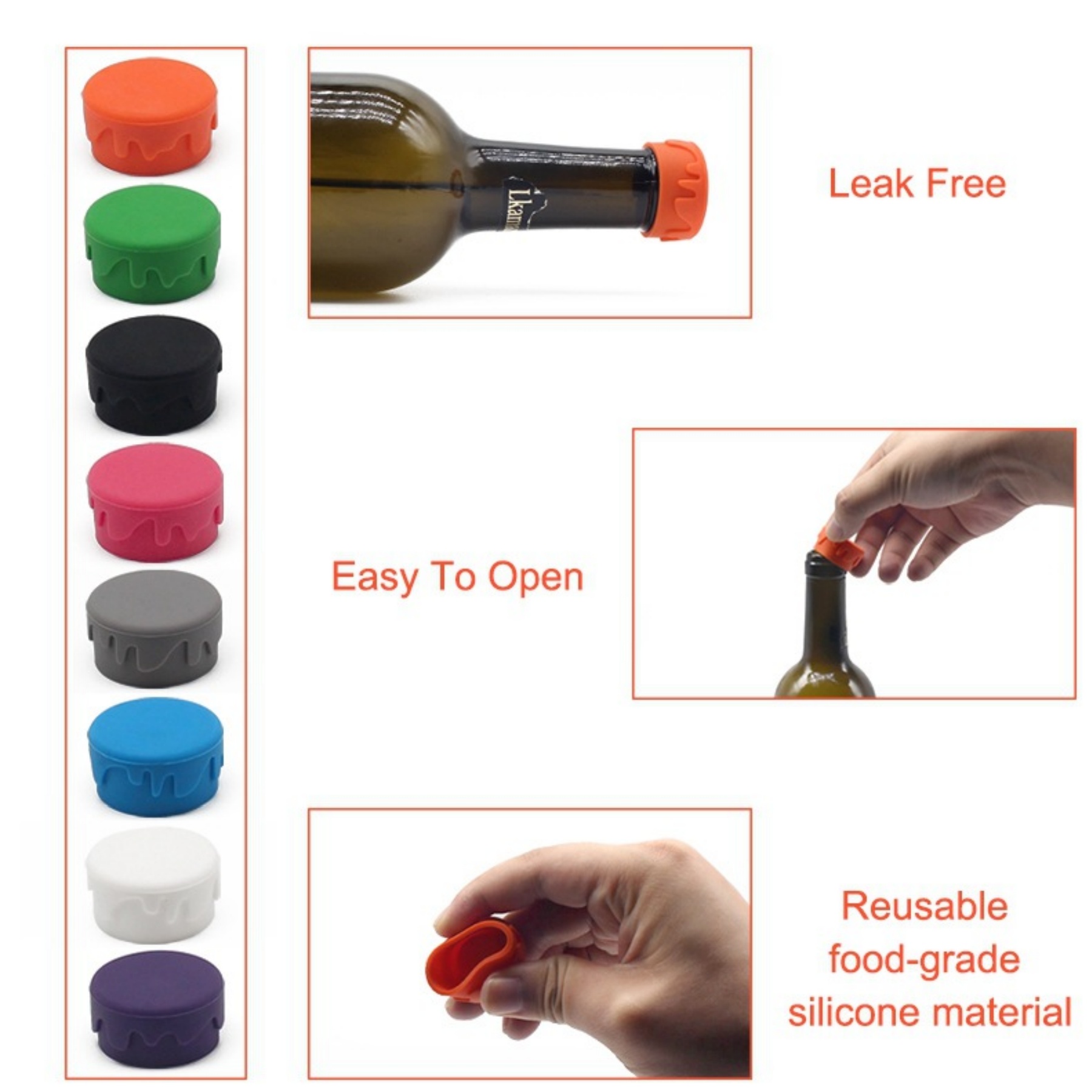 Silicone Wine Stopper 3