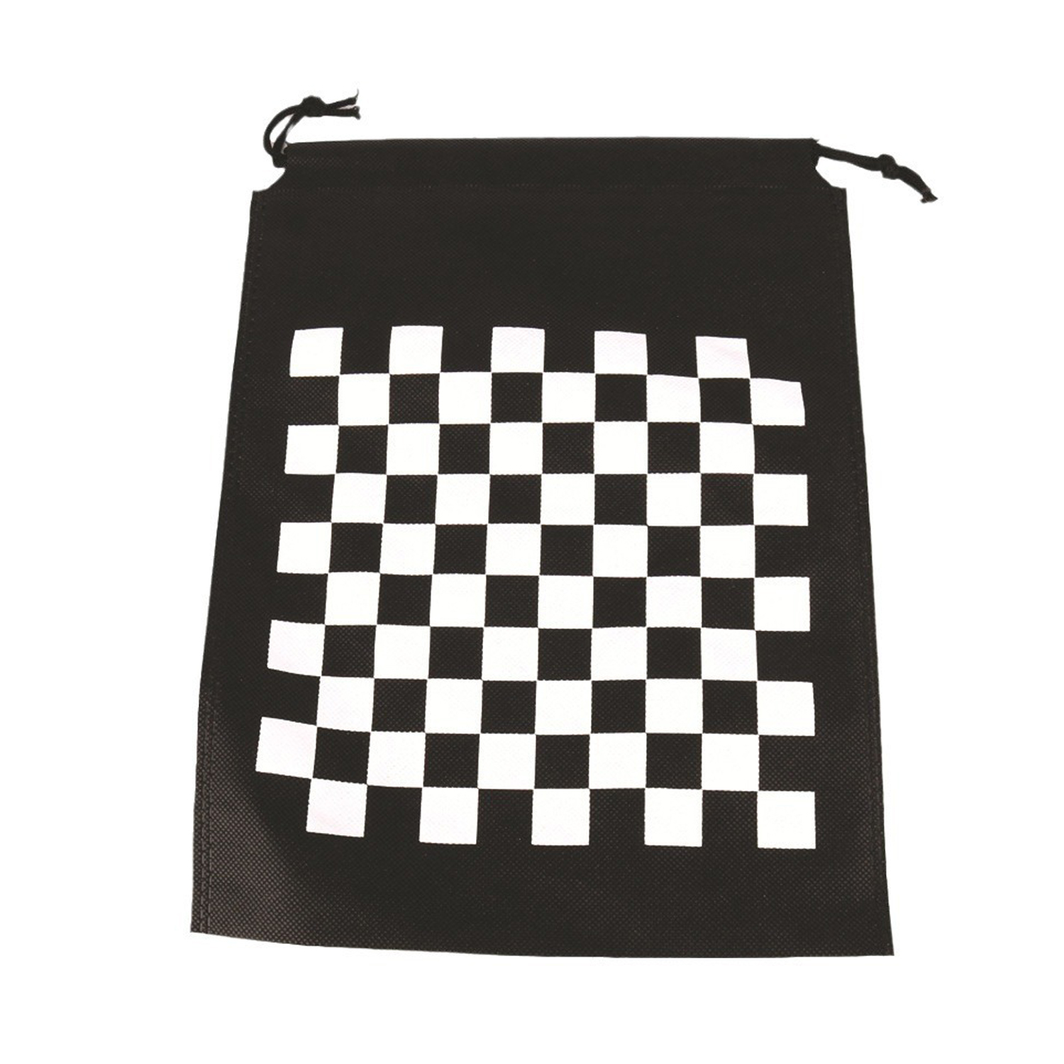 Portable Wooden Chess Set w/ Drawstring Pouch 4