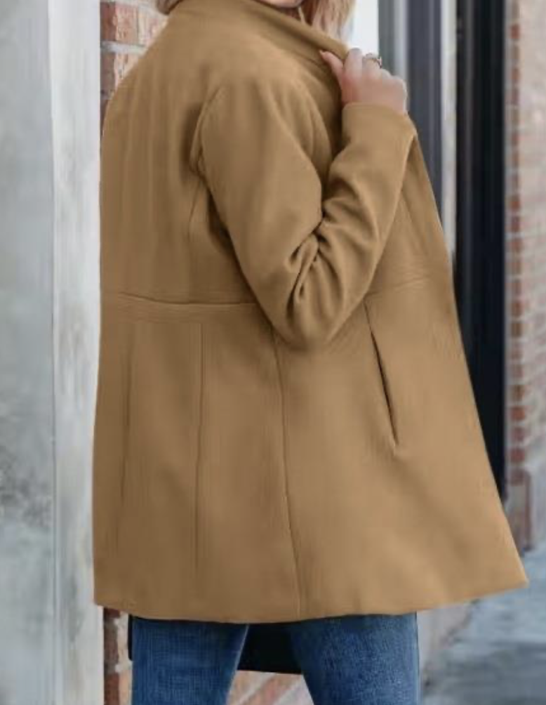 Women's Casual Business Open Front Long Sleeve Blazer Jacket 4