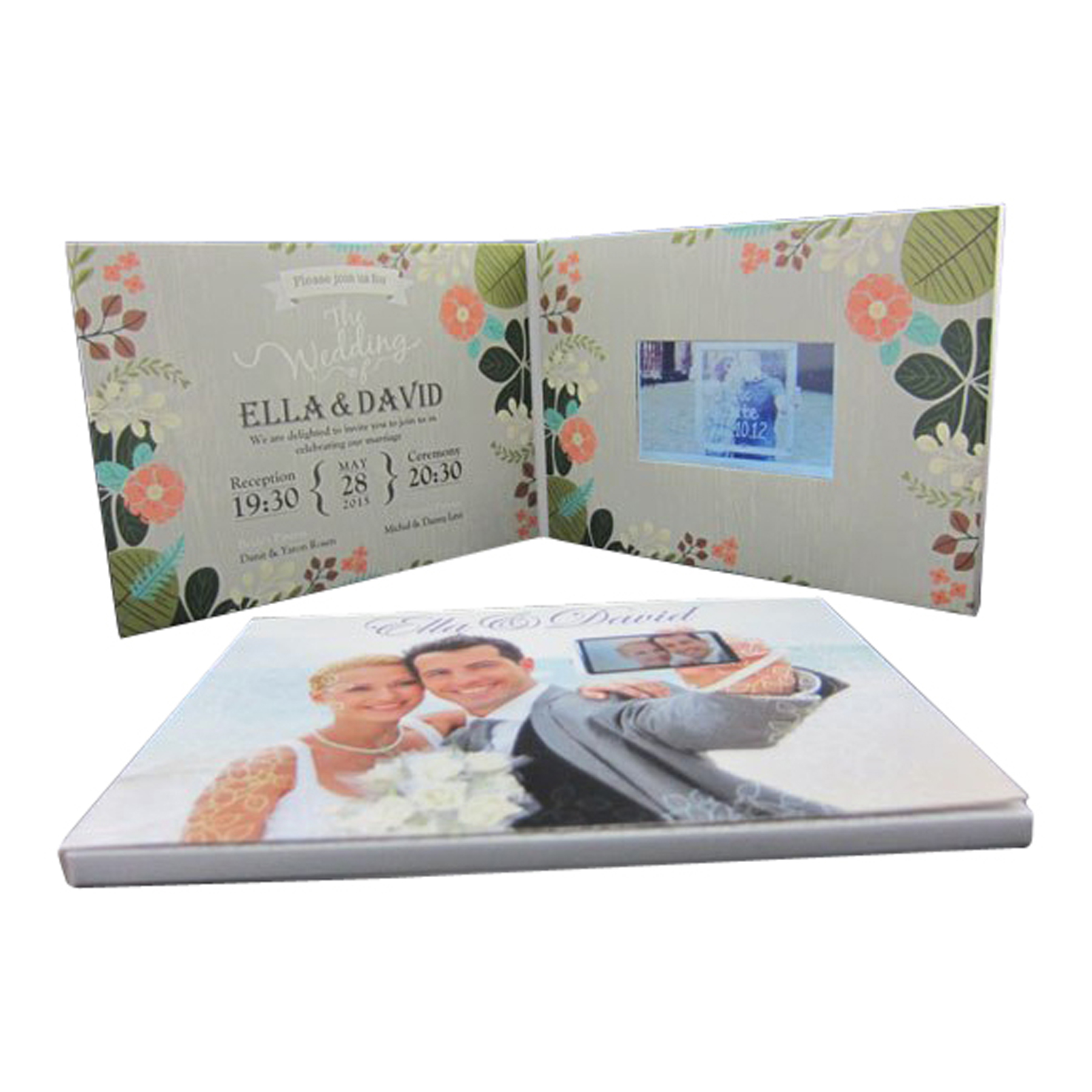 VidU 4.3" HD Video Mailer And Brochure With Full Color Printing - Custom A5 Video Card 30