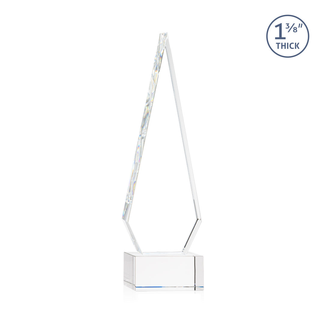 Springfield VividPrint™ Award on Hancock Base - Clear 10
