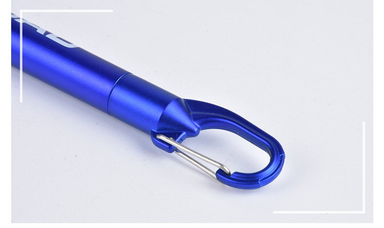 Carabiner Ballpoint Pen with LED Flashlight 6