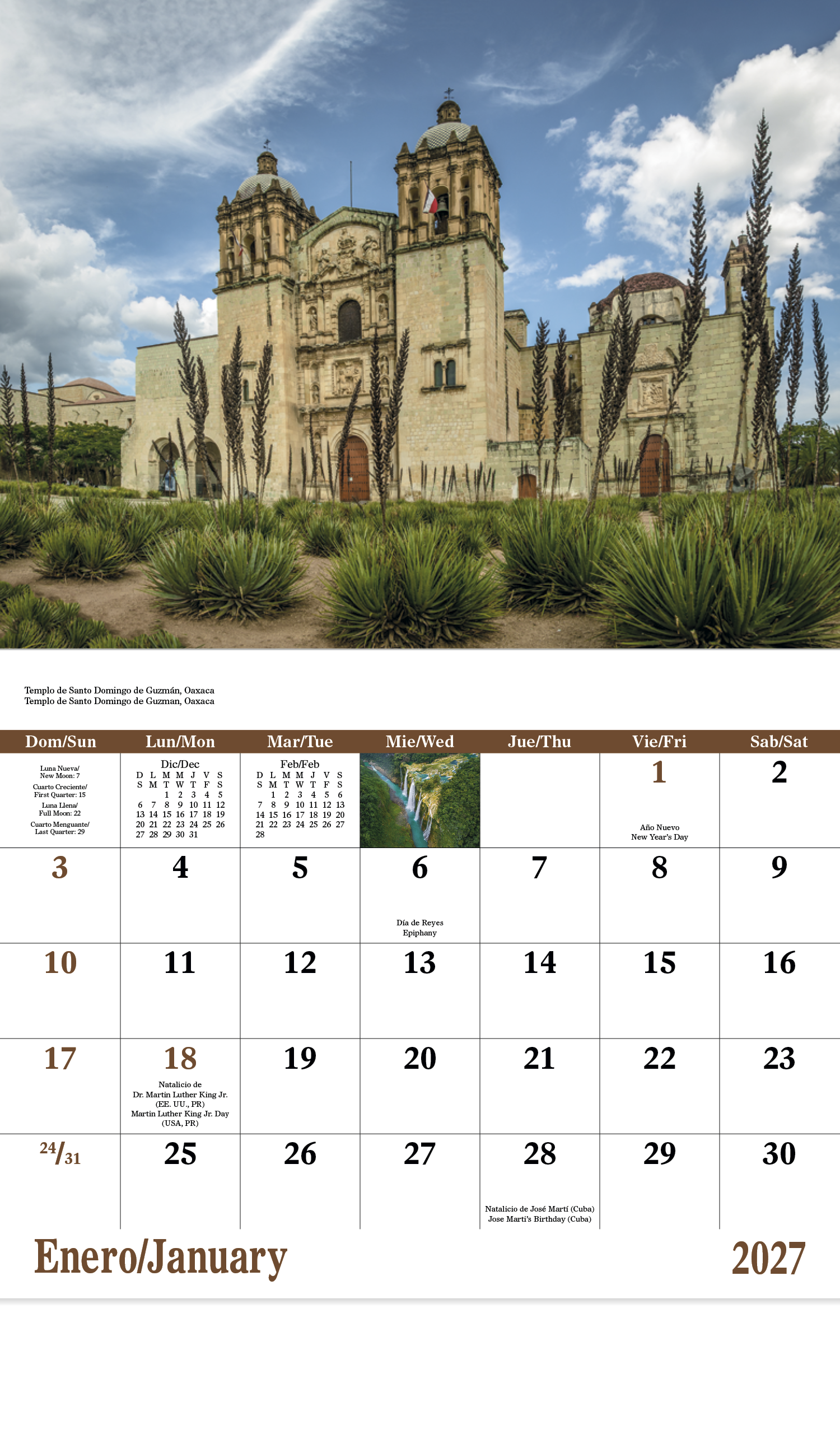 Good Value™ Mexico - Stapled Calendar 38