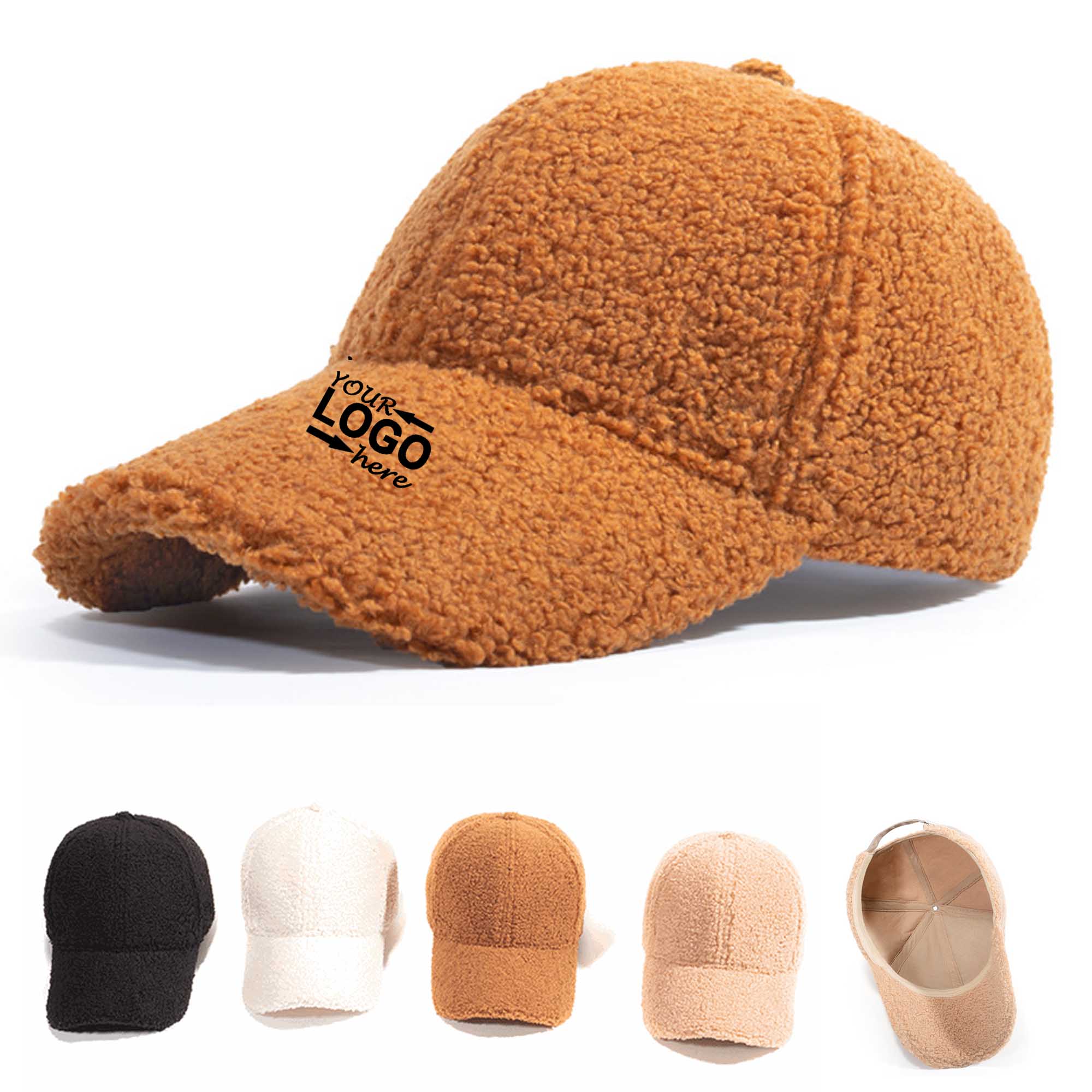 Faux Fur Plush Warm Hat 2