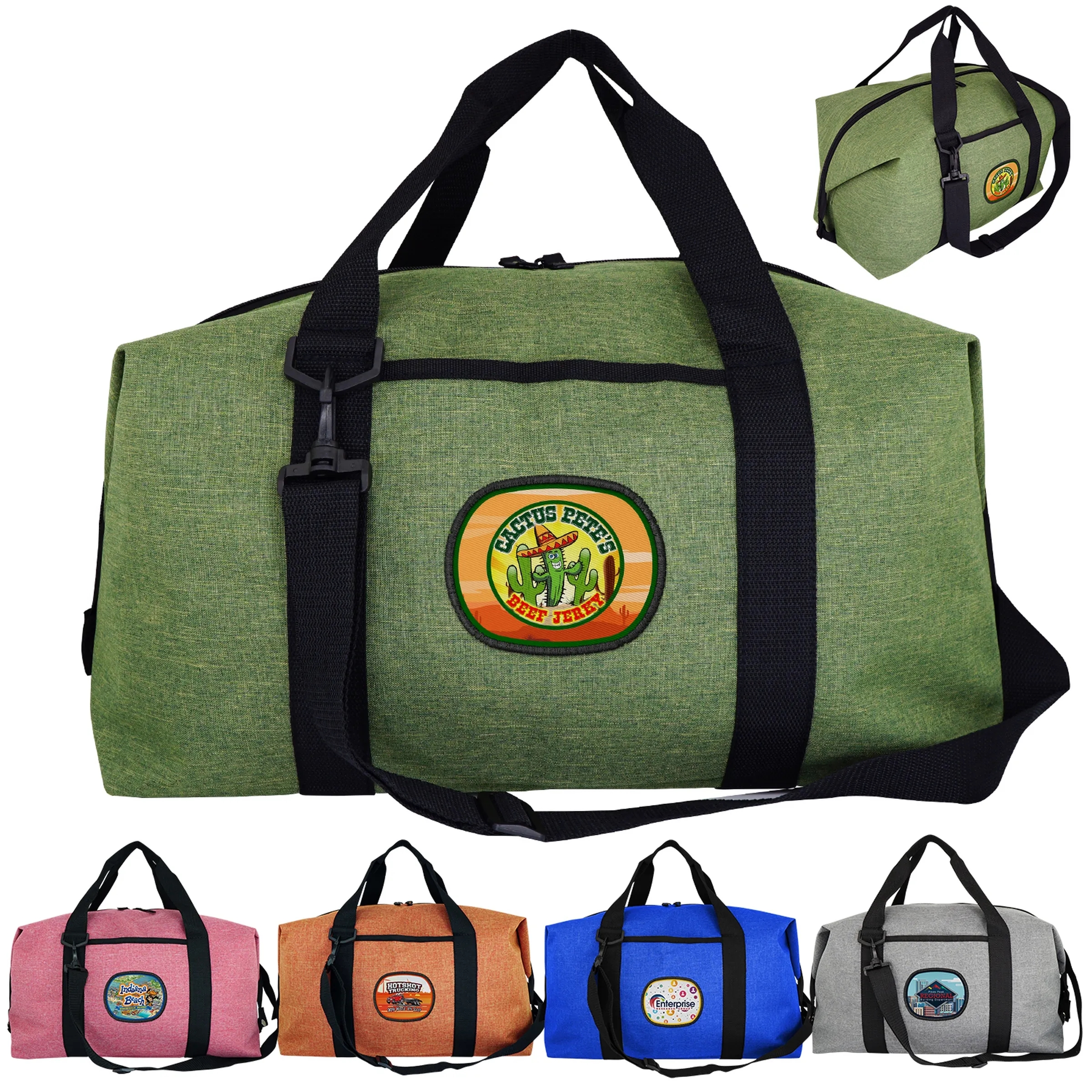 RIDGE EMBLEM DUFFLE BAG