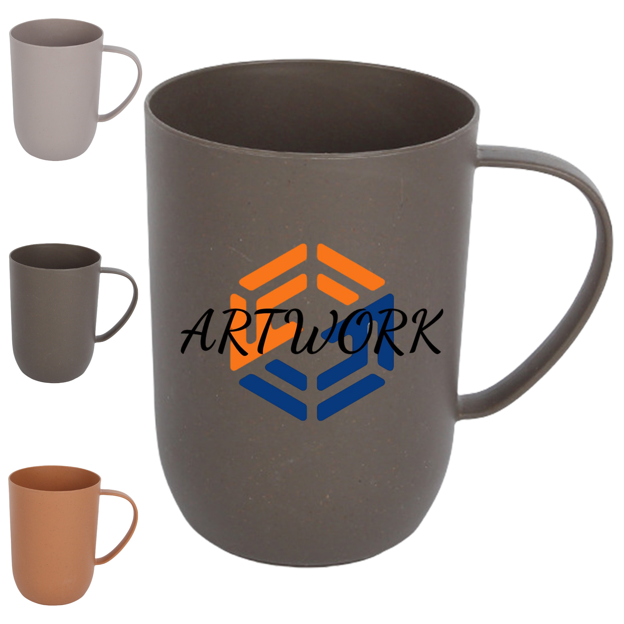 Unbreakable Wheat Straw Drinking Cup 4