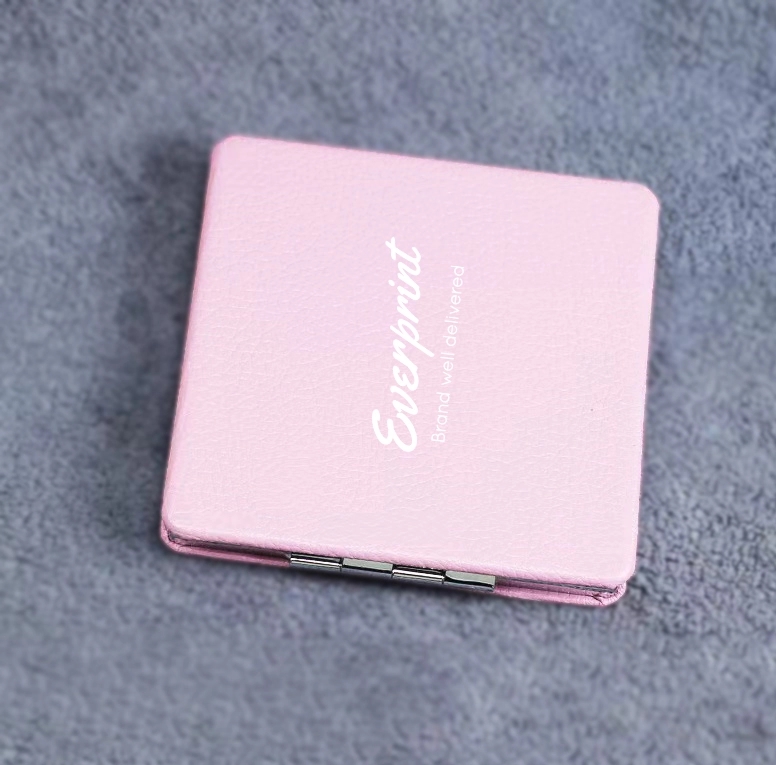 PU Leather Folding Mirror- Square 8